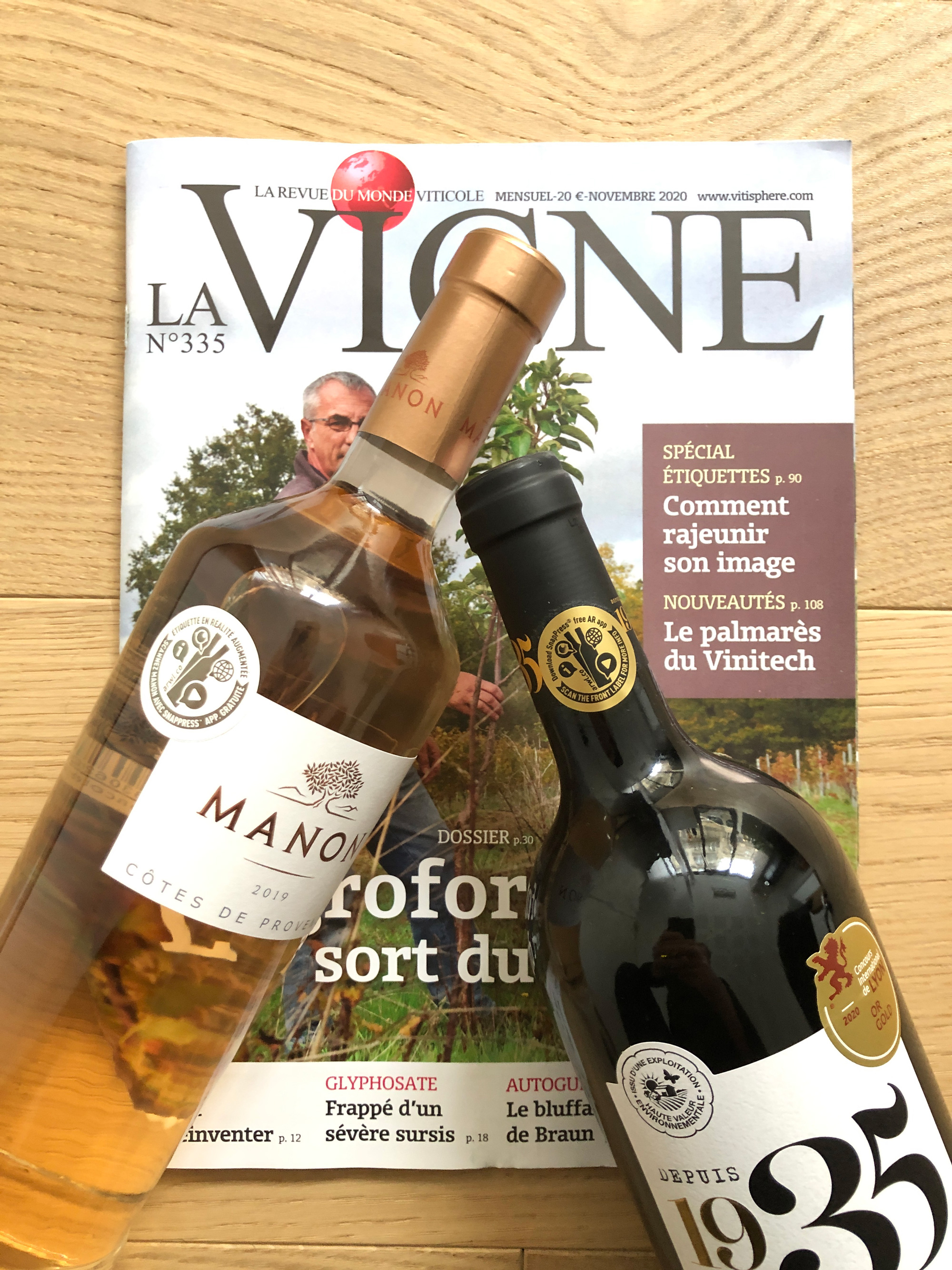 LA VIGNE N ° 335 November 2020 LABEL SPECIAL: How to rejuvenate your image