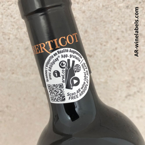With the ARwinelabels sticker placed on the necks of
    Daguet de Berticot, Seigneur de Berticot and BB de Berticot bottles, wine
    lovers from the Terre de Vignerons & Berticot Graham cooperative cellars are
    informed that the wine labels are enriched with digital content with access
    to testimonials from winegrowers and oenological sheets with food and wine pairings.