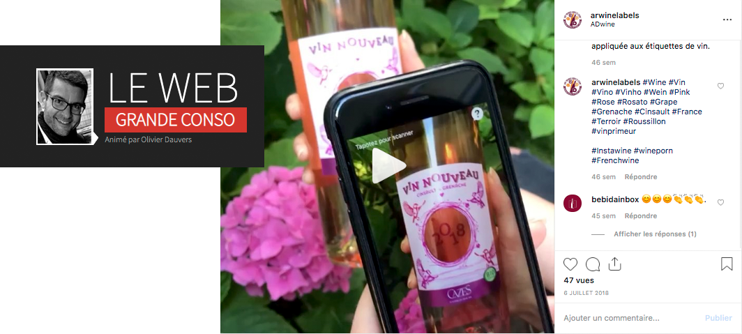 Wine fair: start-up is looking for sellers to try out AR Wine labels